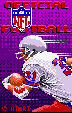 NFL Football title screen for Atari Lynx